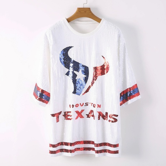 Sale‼️Houston Texans sequin dress. No discount - Picture 10 of 14